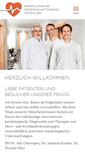 Mobile Screenshot of herzpraxis-koeln.de